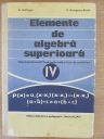 A. Hollinger - Elemente de algebră superioară