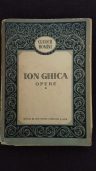 Ion Ghica - Opere, vol. I